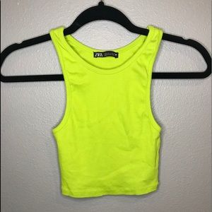Zara cropped tank